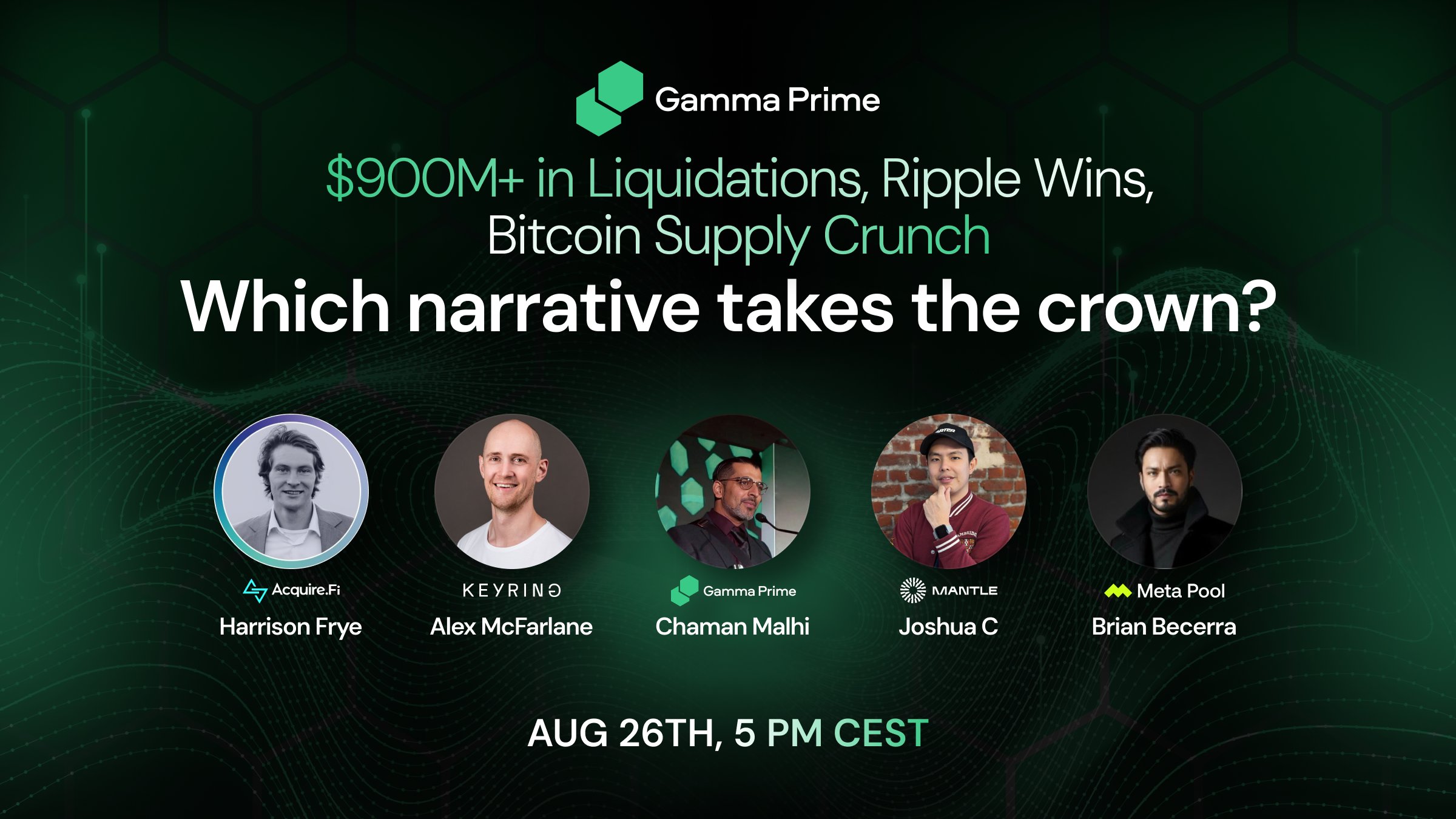 $900M+ in Liquidations, Ripple Wins, Bitcoin Supply Crunch – Which Narrative Takes The Crown?