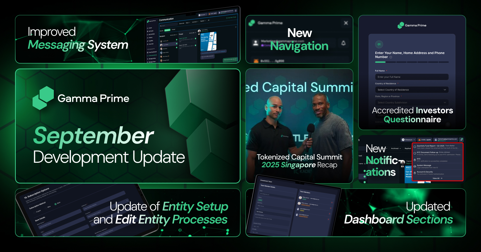 3,000+ Attendees, Updated Dashboard Sections, Improved Messaging System & New Navigation – September Development Update 2025