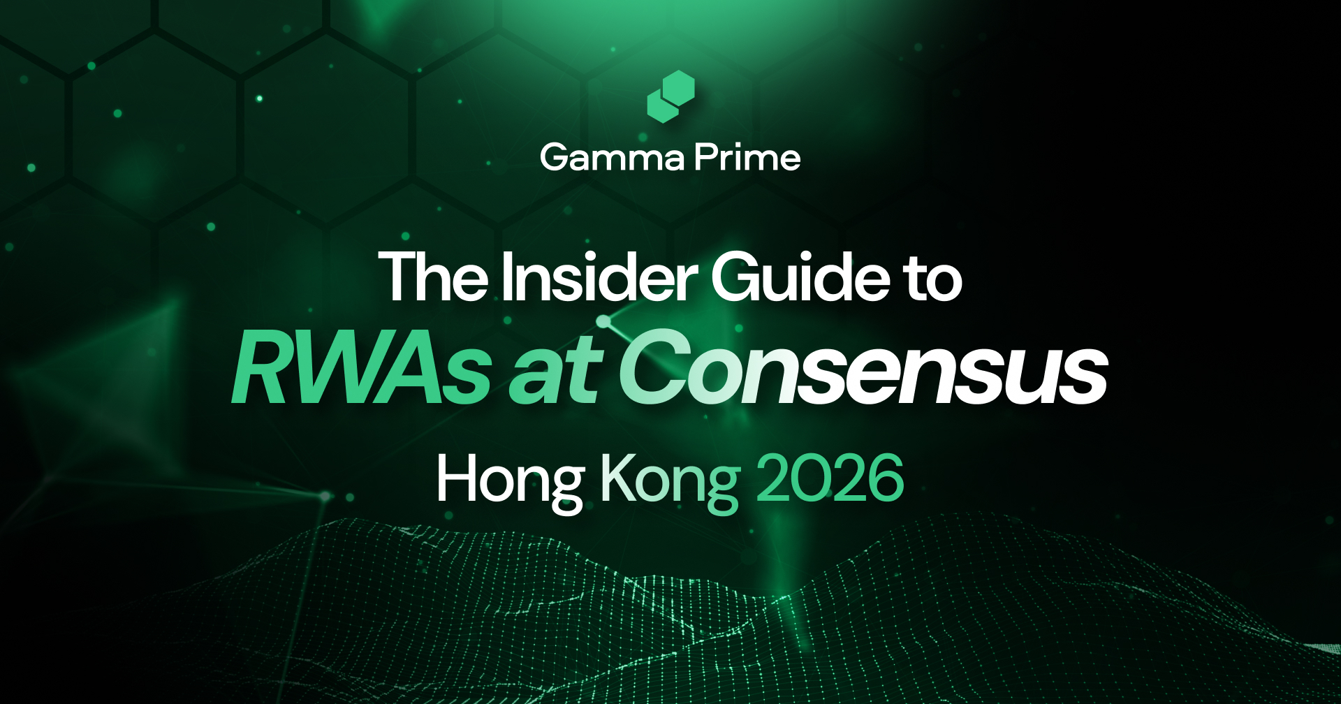 Top RWA Events at Consensus Hong Kong 2026